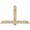 Ekena Millwork Eugene Rough Sawn Timber Gable Bracket, Douglas Fir, 60"W x 38"H x 2"D x 6"F, 15/12 Pitch GBW060X38X0206EUG00RDF - alternate 1